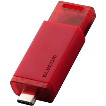 SSD 外付け USB3.2 Gen2 読込最大1000MB/秒 ポータブルSSD USB Type-C ノック式 高速 耐衝撃 エレコム