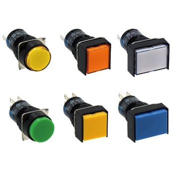 フラッシュベゼル (L6/A6シリーズ) IDEC(和泉電気) スイッチ用銘板