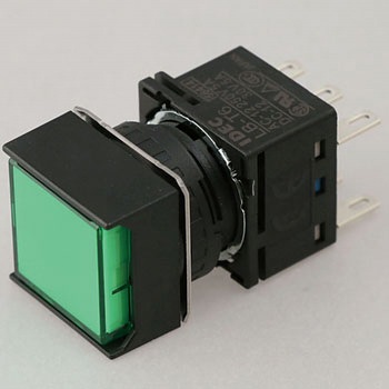 Φ16 LBシリーズ 押ボタンスイッチ (正角形) IDEC(和泉電気)