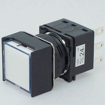 Φ16 LBシリーズ 照光押しボタンスイッチ  (正角形) IDEC(和泉電気)