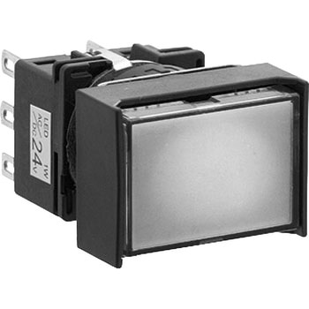 Φ16 LBシリーズ 照光押しボタンスイッチ  (長角形) IDEC(和泉電気)