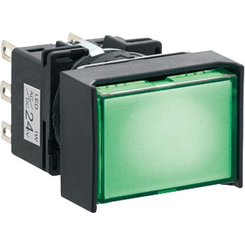 Φ16 LBシリーズ 照光押しボタンスイッチ  (長角形) IDEC(和泉電気)