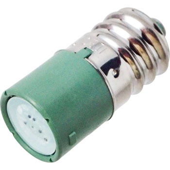 idec 保守用LED球 LEPD-8W(AC/DC12V,口金E12) 乳白 1PCS AC⁄DC