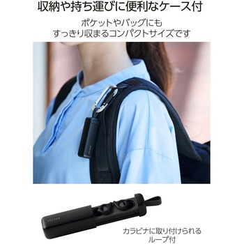 耳栓 睡眠用 遮音性 薄型 横向き寝 快眠 いびき対策 快適フィット 水洗い可 4サイズチップ 収納ケース付 エレコム