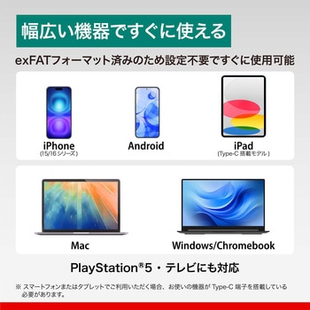 USB3.2(Gen2)Type-C/Aコネクター両対応高速帯スティック2.0TBブラック BUFFALO(バッファロー)
