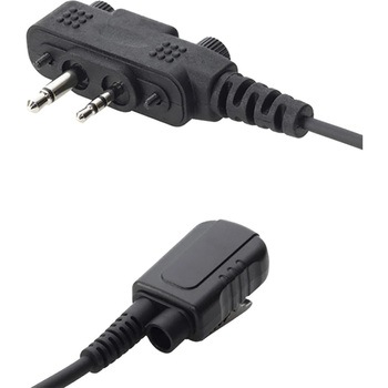 選べる トランシーバー用 イヤホンマイク ウェッジ Wedge Talkie 登録局 分離型 イヤホン マイク (WED-NO-301 IC-DPR45 等対応) トランシーバー 無線機 インカム 用 ウェッジ