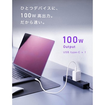 NovaPort SOLO II 100W1C ホワイト CIO