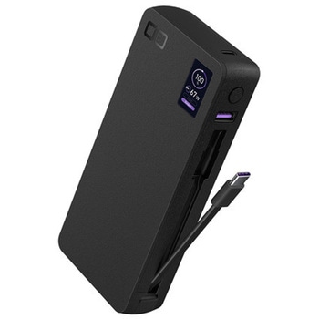 SMARTCOBY Pro CABLE 100W2C1A 20000mAh ブラック - CIO