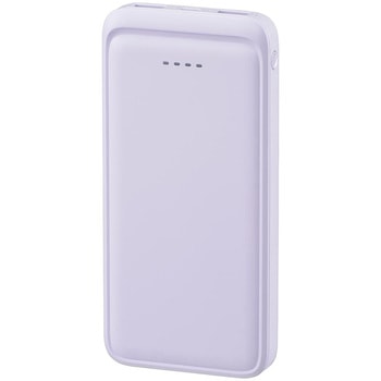 モバイルバッテリー 10000mAh 大容量 2台同時充電 オーム電機