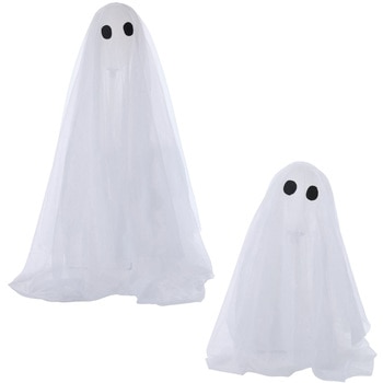 秋のディスプレイ・ハロウィン装飾用品 LEDツインゴースト ストア・エキスプレス