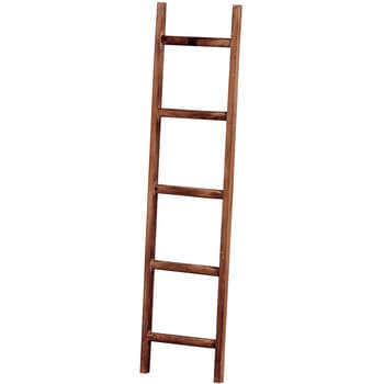 秋のディスプレイ・装飾用品 ウッドラダー 高さ98cm - ストア・エキスプレス