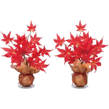 秋のディスプレイ・装飾用品 紅葉ラップ(造花)2個 ストア・エキスプレス