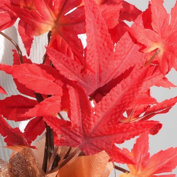 秋のディスプレイ・装飾用品 紅葉ラップ(造花)2個 ストア・エキスプレス