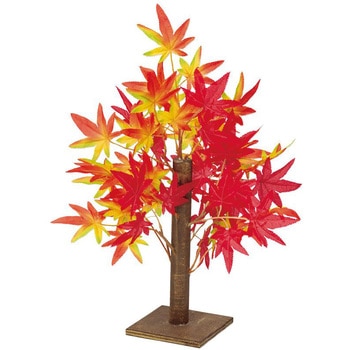 秋のディスプレイ・装飾用品 卓上紅葉立ち木(造花) ストア・エキスプレス