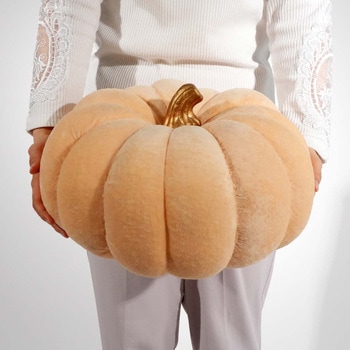 秋のディスプレイ・装飾用品 ファブリックパンプキン ビッグ 幅35cm ストア・エキスプレス