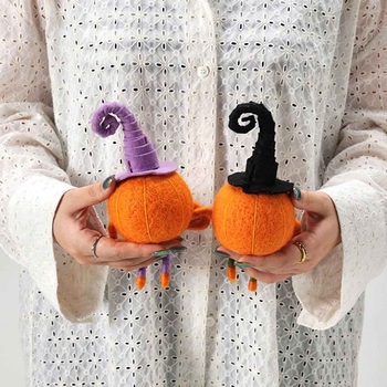 秋のディスプレイ・装飾用品 ハロウィンフェルトオーナメント ストア・エキスプレス