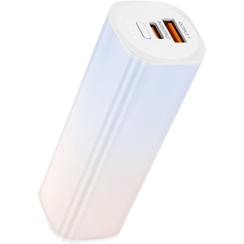 PD20Wモバイルバッテリー 5000mAh グラデーションカラー グリーンハウス