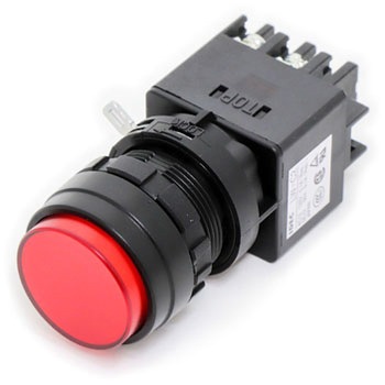 Φ22 LWシリーズ 押ボタンスイッチ 丸形(突形ボタン) IDEC(和泉電気)