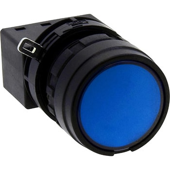LWシリーズ 照光押ボタンスイッチΦ22 (丸形 平形レンズ LED) モメンタリ形