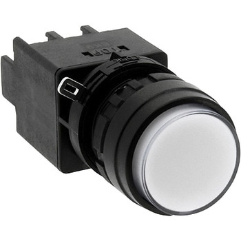 LWシリーズ 照光押ボタンスイッチΦ22 (丸形 突形レンズ LED) モメンタリ形 IDEC(和泉電気)