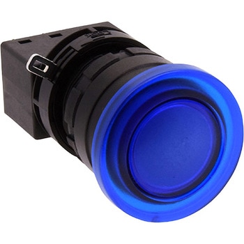 LWシリーズ 照光押ボタンスイッチΦ22 (丸形 Φ30大型レンズ LED) モメンタリ形 IDEC(和泉電気)
