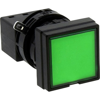 LWシリーズ パイロットライトΦ22 (正角形 LED) IDEC(和泉電気)