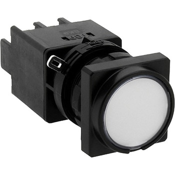LWシリーズ 照光押ボタンスイッチΦ22 (角丸形 平形レンズ LED) モメンタリ形 IDEC(和泉電気)