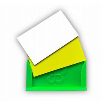 スマイル発注カード&ホルダー 無地 - FSC藤原産業