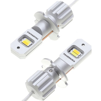 H3 フォグランプ用 2色切り替え内蔵 LEDバルブ 12v/24v兼用 竹村商会