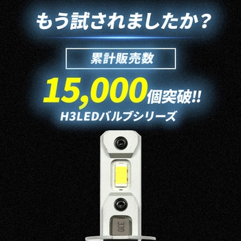 H3 フォグランプ用 2色切り替え内蔵 LEDバルブ 12v/24v兼用 竹村商会