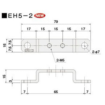 アース端子(ねじ止め式) 篠原電機