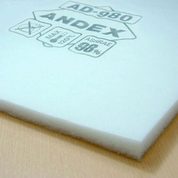 【オーダー】塗装ブース用給気二次フィルター AD-980  カット品 アンデックス