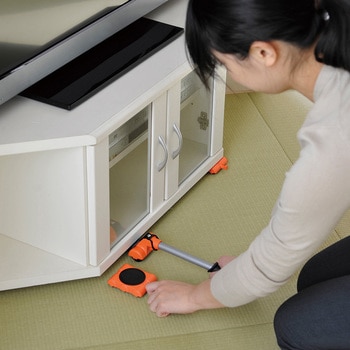 楽ちんキャリー 家具転倒防止板付 リブプラス