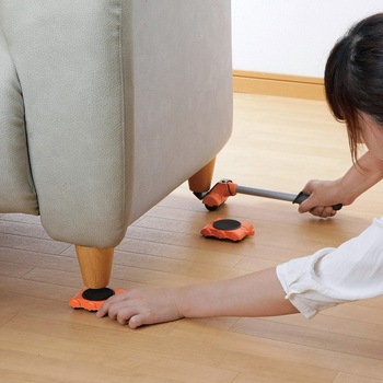 楽ちんキャリー 家具転倒防止板付 リブプラス