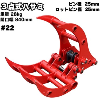 3点式ハサミ NAKATAKI