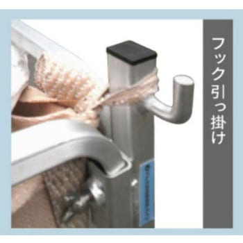 アルミフレーム据置式フレコンスタンド アルミス