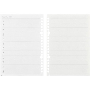 A5 ルーズリーフダイアリー月間2026 マルマン