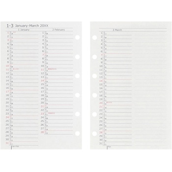 ミニサイズ DP月間+週間2026年 マルマン