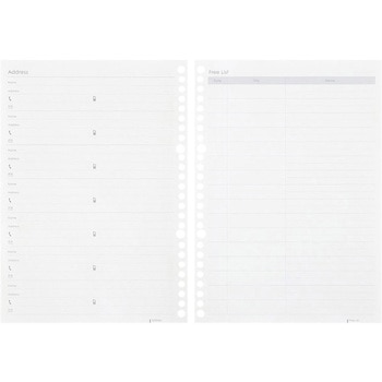 B5 ルーズリーフダイアリー月間2026 マルマン