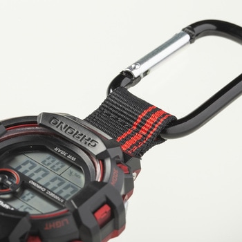 TELVA デジタルハンギングウォッチ(カラビナ付) - クレファー(CREPHA)