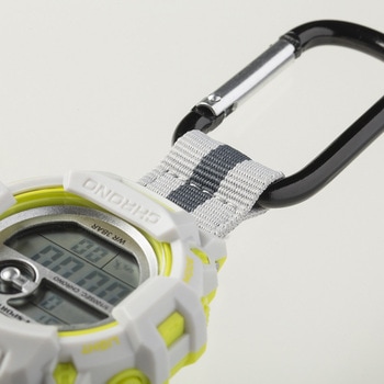 TELVA デジタルハンギングウォッチ(カラビナ付) - クレファー(CREPHA)