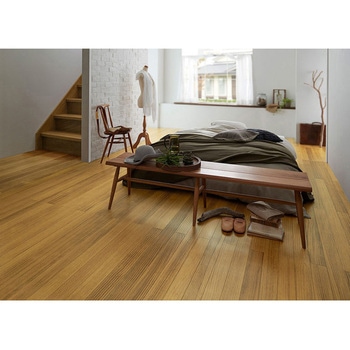 無垢フローリング ピノアース 足感フロア うづくり 12mm厚 3尺タイプ ウッドワン