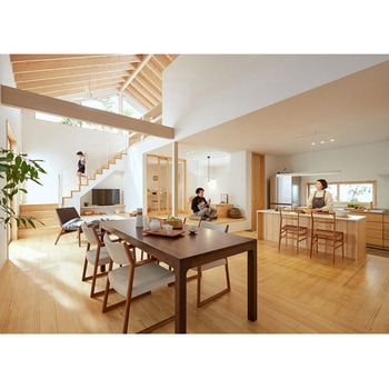 無垢フローリング ピノアース 足感フロア うづくり 12mm厚 3尺タイプ ウッドワン