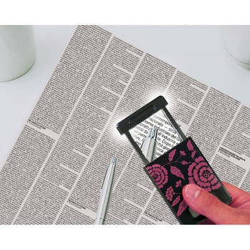 ポケットルーペカードブラック コンテック(KONTEC)