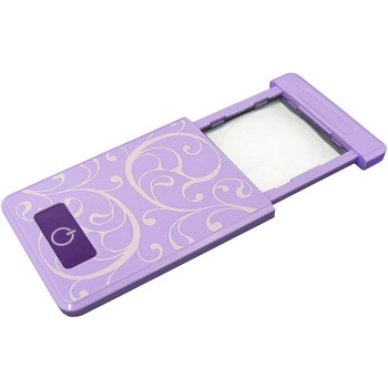 ポケットルーペカードパープル コンテック(KONTEC)