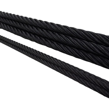 黒染めワイヤロープ 3mmX40m - 大綱