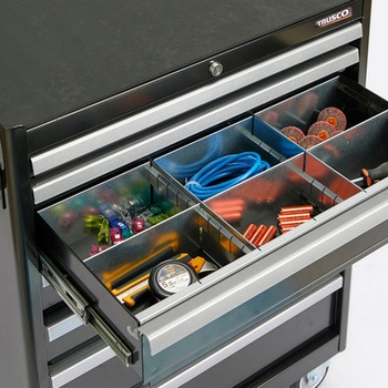 ”ローラーキャビネット” 仕切板付 TRUSCO