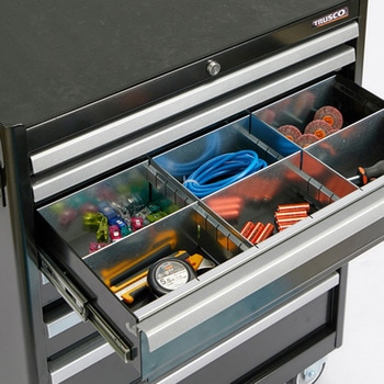 ”ローラーキャビネット” 仕切板付 TRUSCO