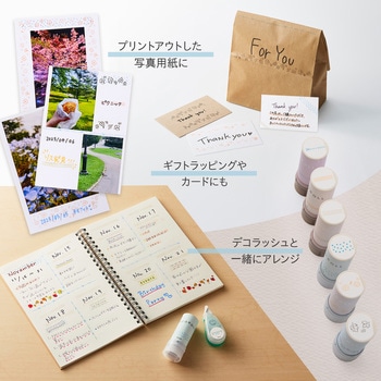 デコロール デコレーションローラースタンプ - PLUS(プラス)[文具]