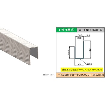 アルミ縞板 あおりプロテクションカバー - JB(日本ボデーパーツ工業)
